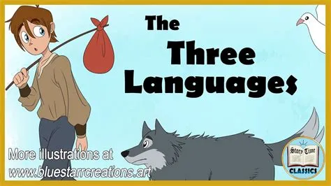  The Three Languages -  A Tale That Echoes Through Time With Magical Transformation and Moral Lessons!