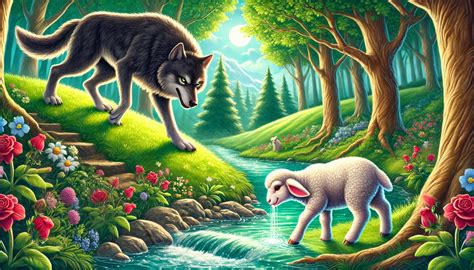  The Wolf and the Lamb -  A Timeless Tale Exploring Morality and Misunderstandings!